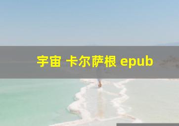 宇宙 卡尔萨根 epub